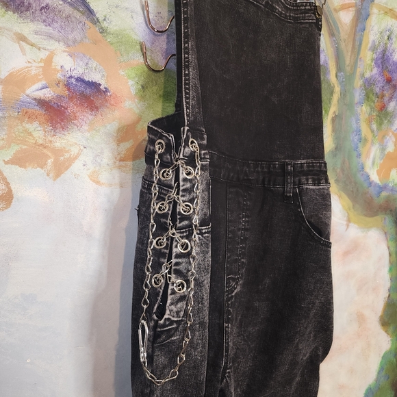 NWT Black Breaker of Chains Flared Stretch Overall - Picture 6 of 10